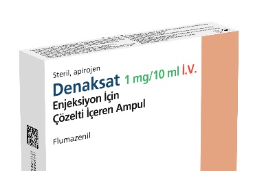 DENAKSAT 1 MG/10 ML IV ENJ. ICIN COZ. ICEREN 5 AMPUL